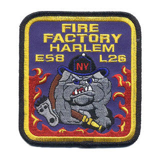 Engine 58/Ladder 26 Harlem "Fire Factory" Patch