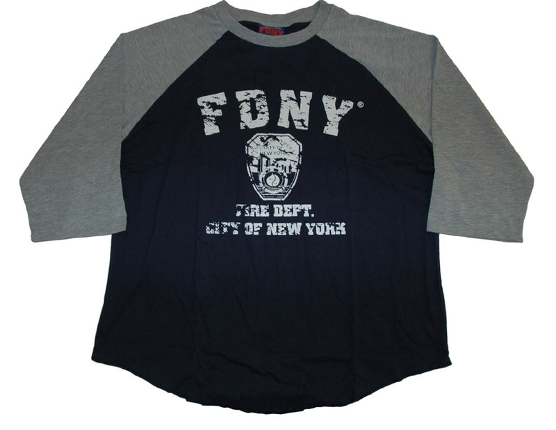 FDNY Distressed Jersey Tee