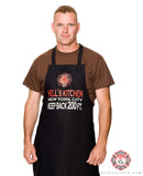FDNY Engine 34/ Ladder 21 Hell's Kitchen "Keep Back 200 Feet" Apron
