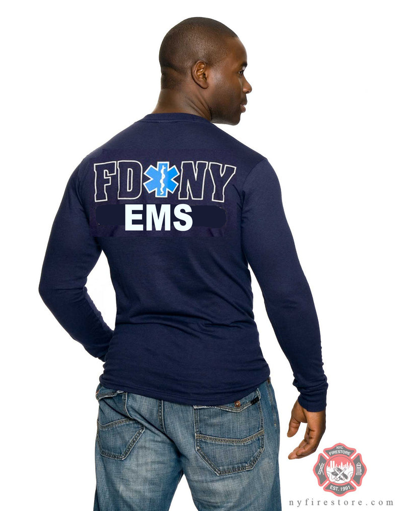 FDNY EMS Long Sleeve Tee Shirt