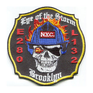Engine 280 / Ladder 132 Brooklyn Eye of the Storm Patch