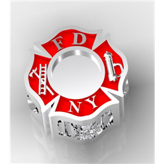 FDNY Maltese Charm