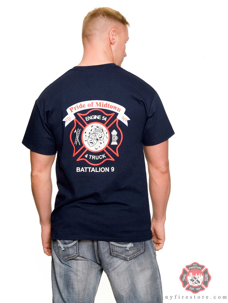FDNY Engine 54 / Battalion 9 Pride of Midtown Tee Shirt