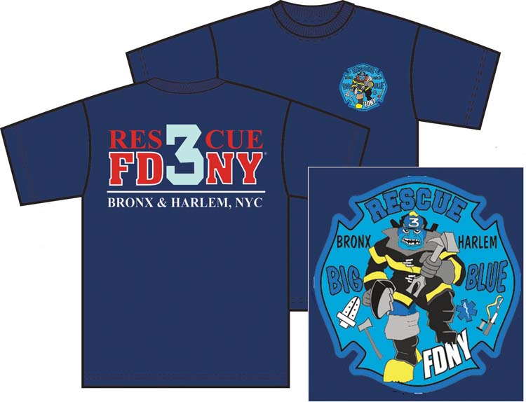 FDNY, Tops, Official Fdny Jersey Tee Shirt