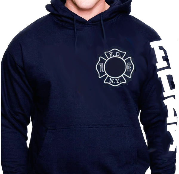 FDNY Retro Workshirt Hooded Sweatshirt