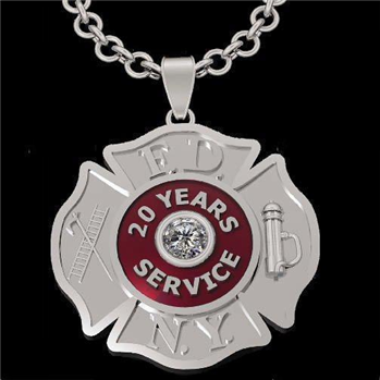 FDNY "Service" Medallion