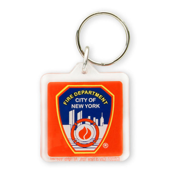 FDNY Square Keychain