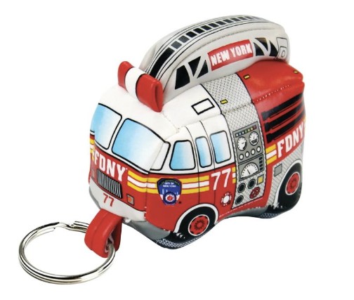 FDNY Squeeze Ball Key Chain