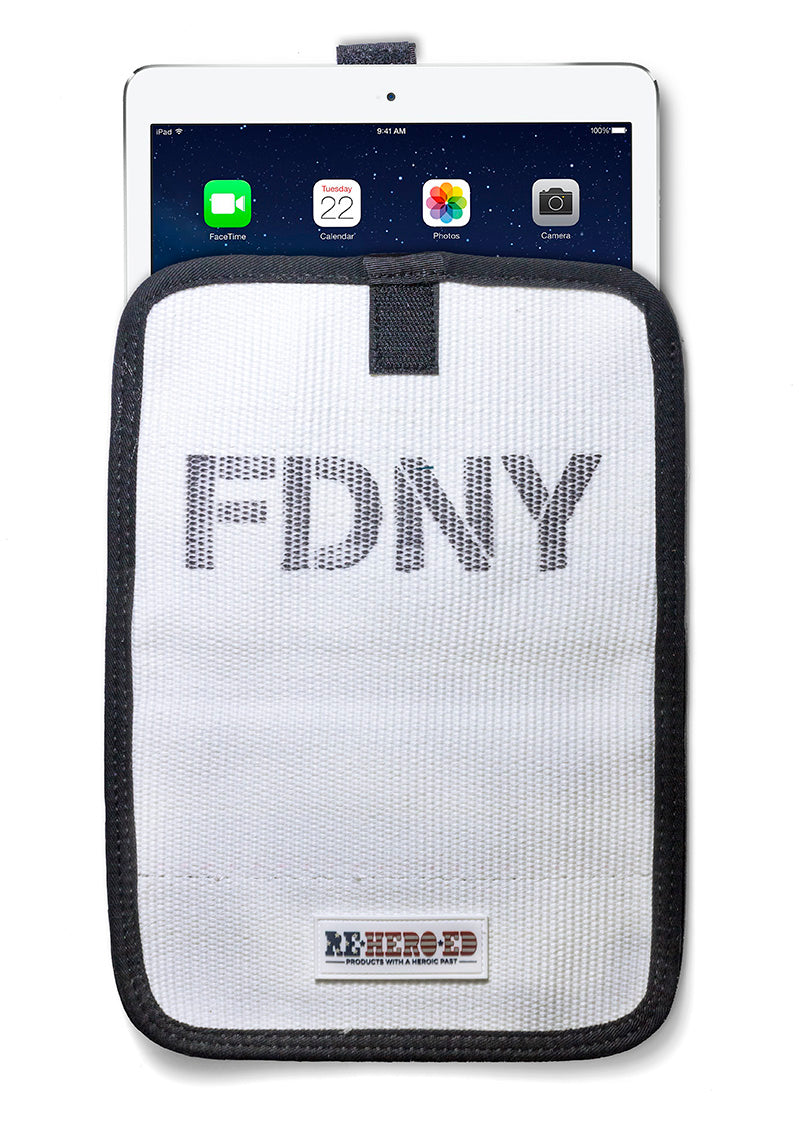 FDNY "Upcycled" Fire Hose Tablet Case