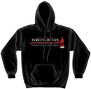 Firefighter Brotherhood Flag & Axe Hoodie
