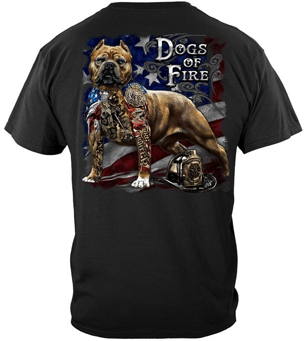Firefighter Dogs of Fire Tee