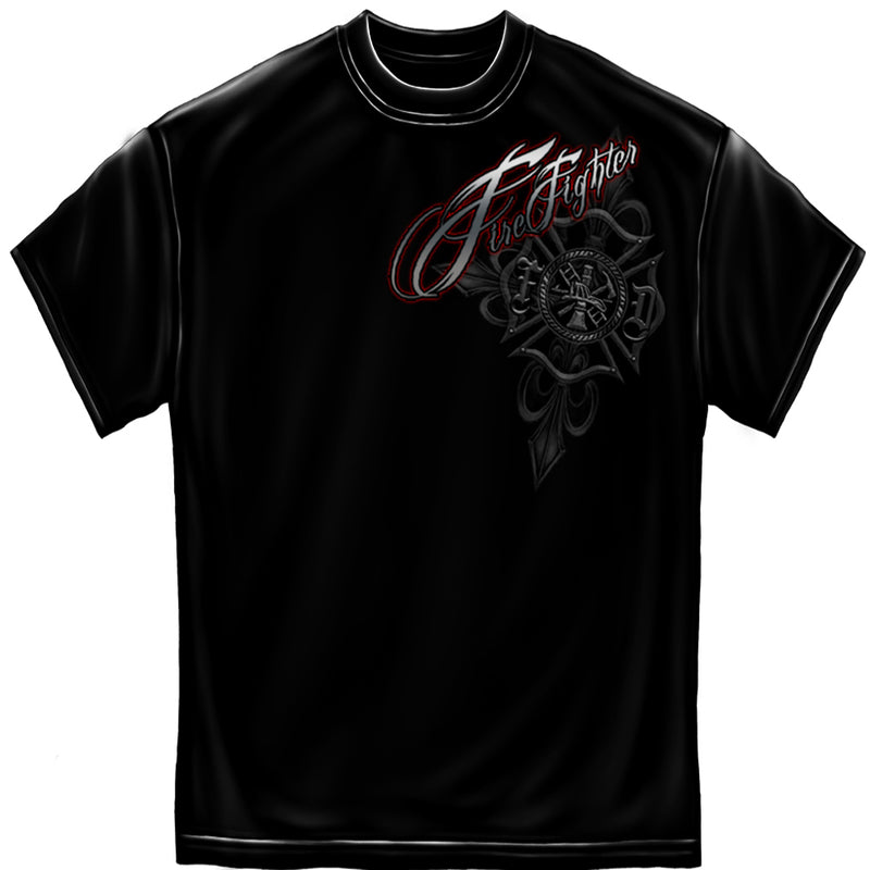 Firefighter Fleur de lis Design