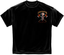 Firefighter Punisher Style Skull Tee