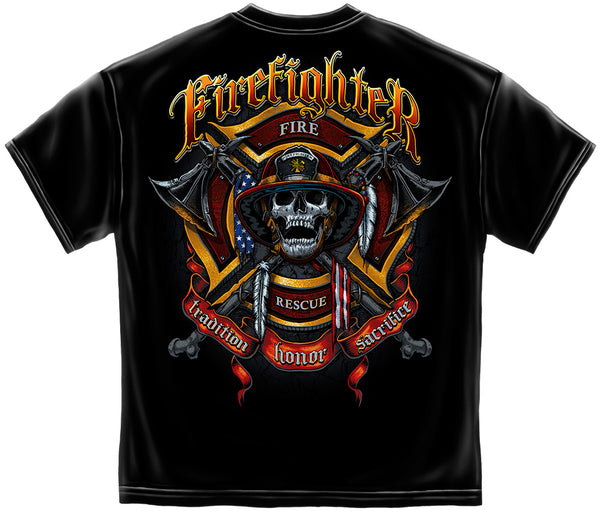 Firefighter Tradition Honor Sacrifice Tee