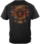 Firefighter Vintage Tattoo Tee