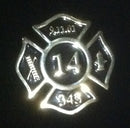 Gold 14th Anniversary Lapel Pin