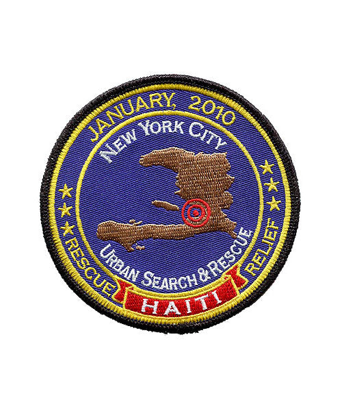 Haiti - NYC USAR Rescue Relief Patch