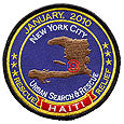 Haiti - NYC USAR Rescue Relief Patch