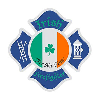 Irish Firefighter Decal