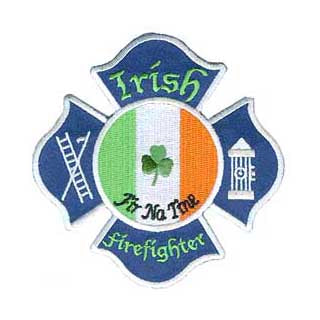 Irish Firefighter Fir Na Tine Patch