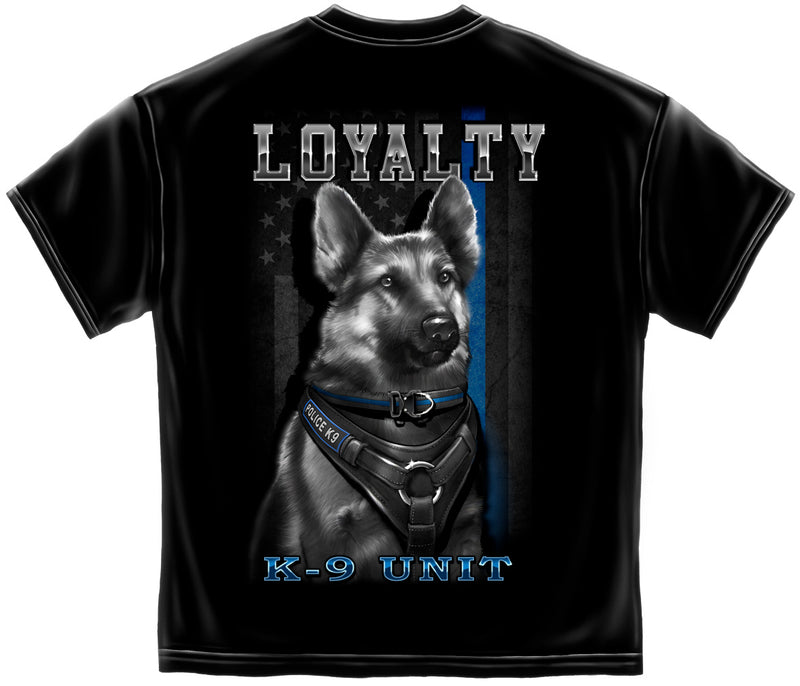K-9 Unit Loyalty Tee Shirt