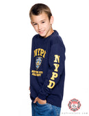 NYPD Kids Long Sleeve T-Shirt - Navy