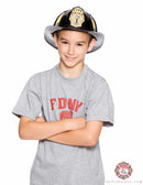 KIds Black Firefighter Helmet 