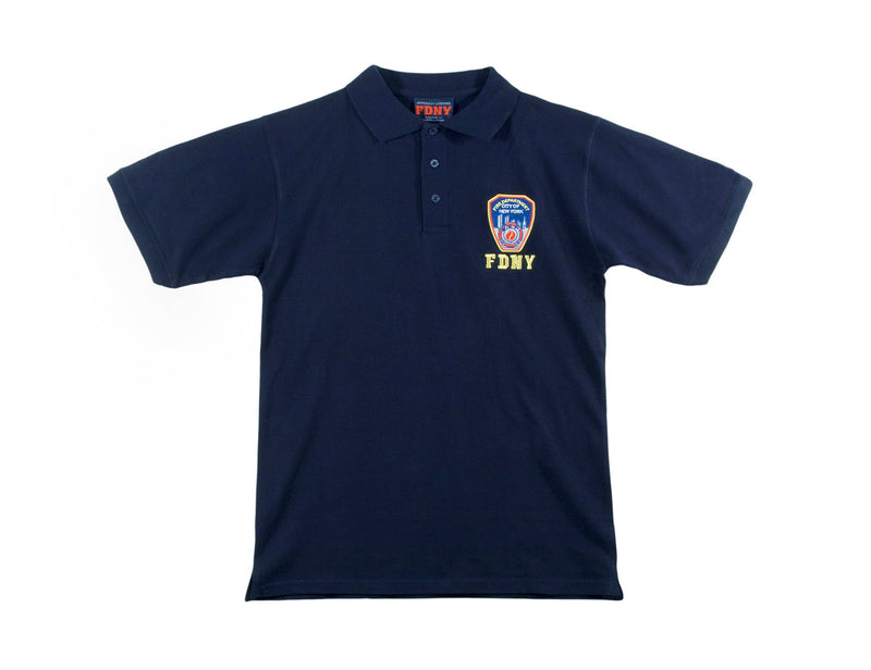 FDNY Kids Embroidered Polo Shirt