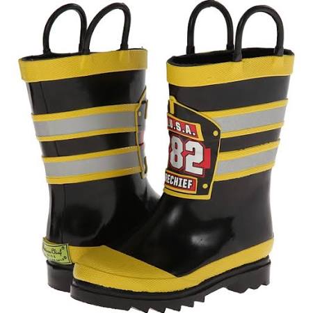 Kids Firefighter rain boots