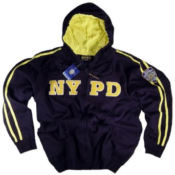 NYPD Kids Navy Zipper Sweatshirt 