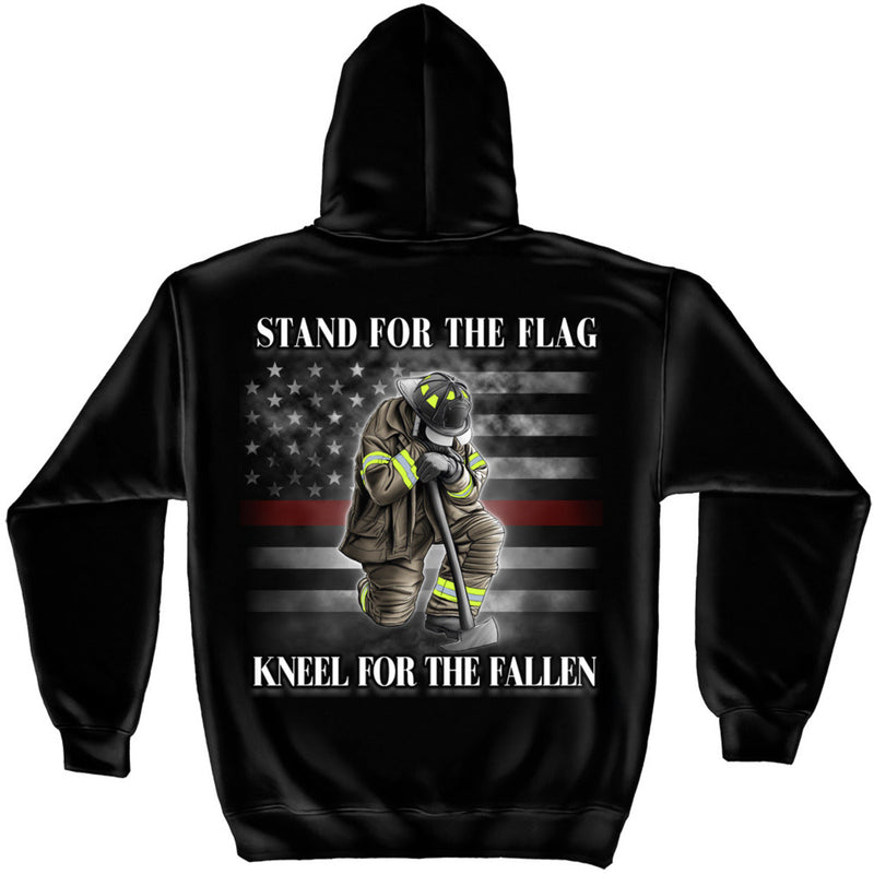 Kneel for the Fallen Hooded Sweatshirt
