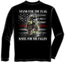 Kneel for the Fallen Long Sleeve Tee