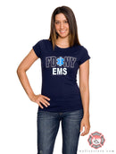 Ladies FDNY EMS Tee