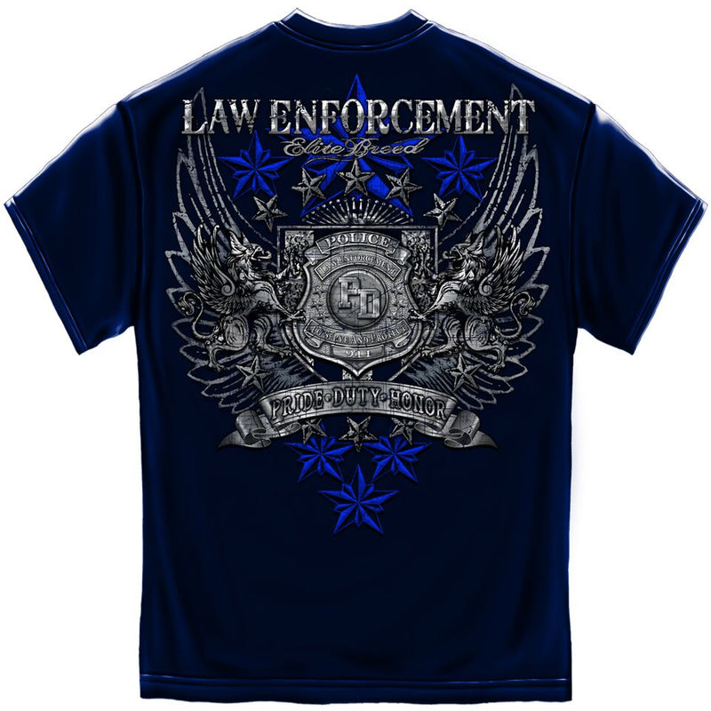 Law Enforcement Pride Duty Honor Tee Shirt