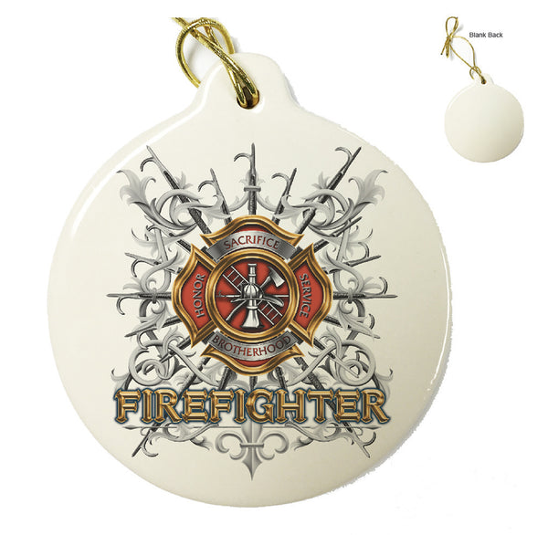 Maltese and Pikes Ornament