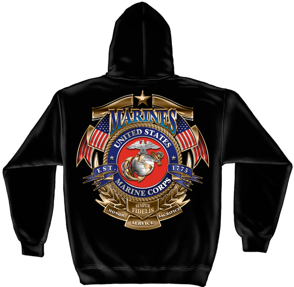 Marine Corps "Honor Service Sacrifice" Sweatshirt