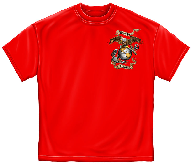 Marine Corps Red Eagle & Globe Tee