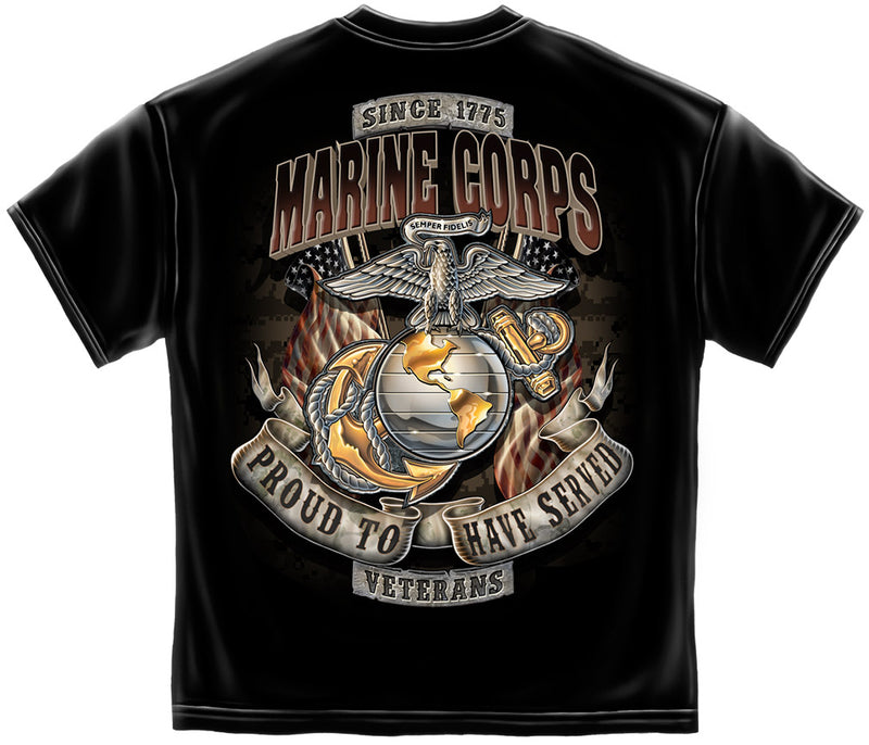 Marine Corps Veteran Pride Tee