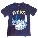 Navy Kid's NYPD Cruiser & Skyline Tee