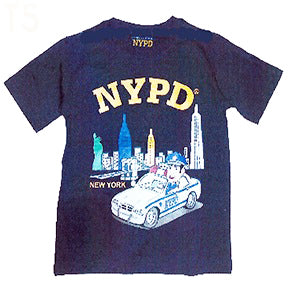 Navy Kid's NYPD Cruiser & Skyline Tee