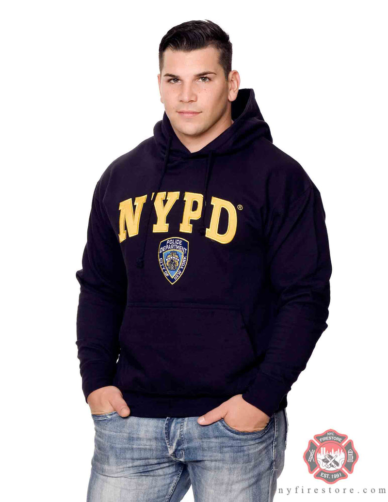 NYPD Navy Hoodie Sweatshirt
