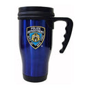 Navy NYPD Travel Mug
