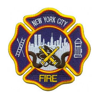 New York City Fire Maltese Patch