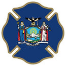 New York State Maltese Cross Decal