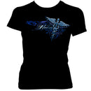 Nurse's Black Graphic Tee