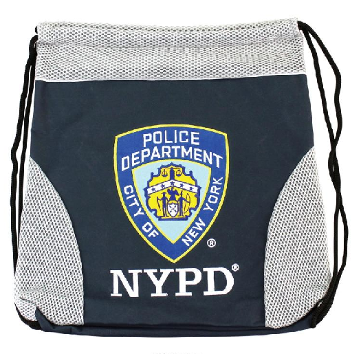 NYPD Drawstring Backpack