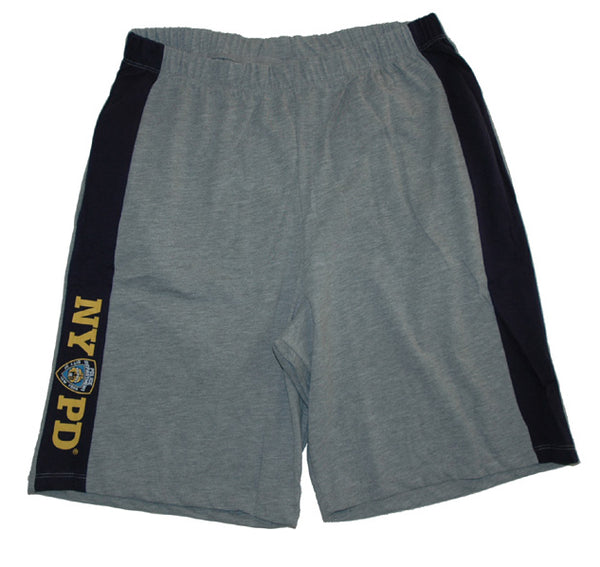 Gray NYPD Gym Shorts