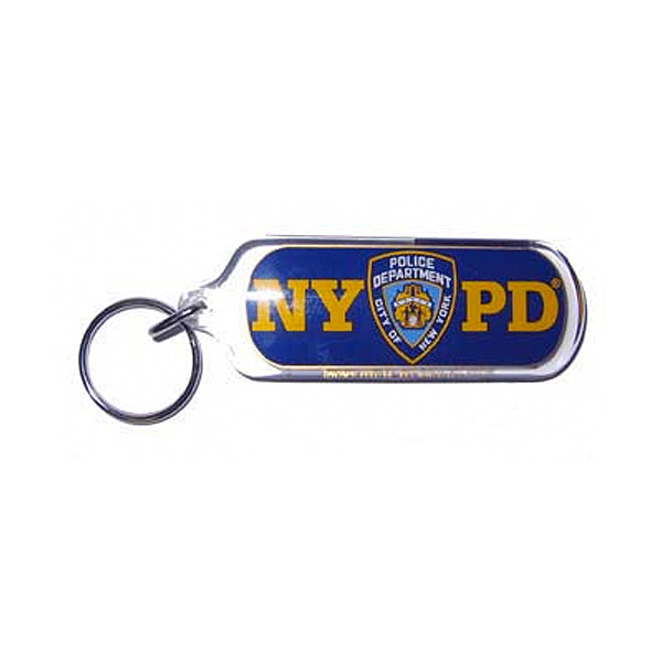 NYPD Long Keychain
