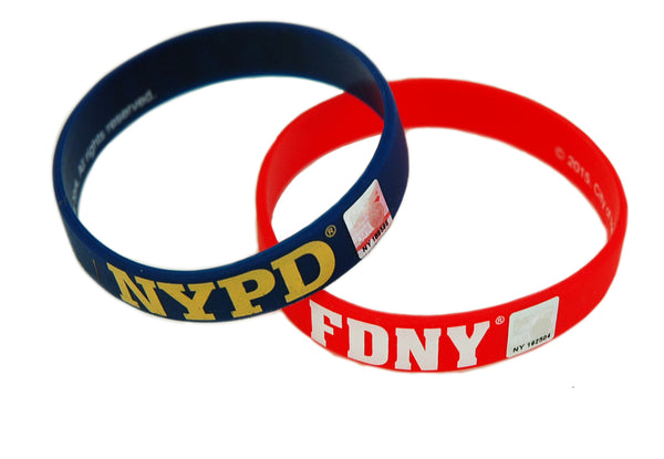 NYPD Silicone Wristband