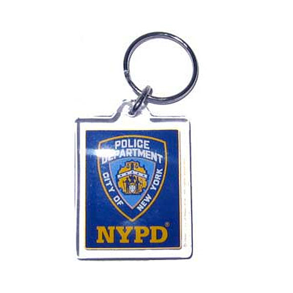 NYPD Square Keychain